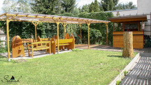 Pension Seenah - Aussenbereich, Überdachung & Theke – Eventlocation