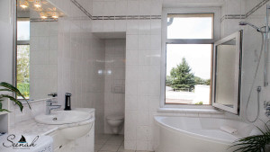 Pension Seenah – Badezimmer – Ferienwohnung
