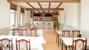 Pension Seenah - Bestuhlung & Theke – Seminarraum