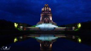 Das Völkerschlachtdenkmal in Leipzig