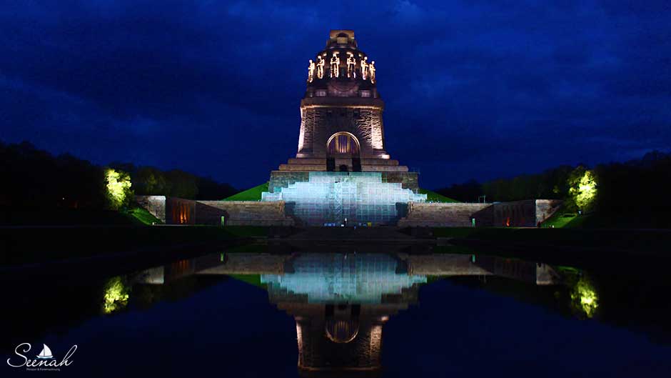 Das Völkerschlachtdenkmal in Leipzig